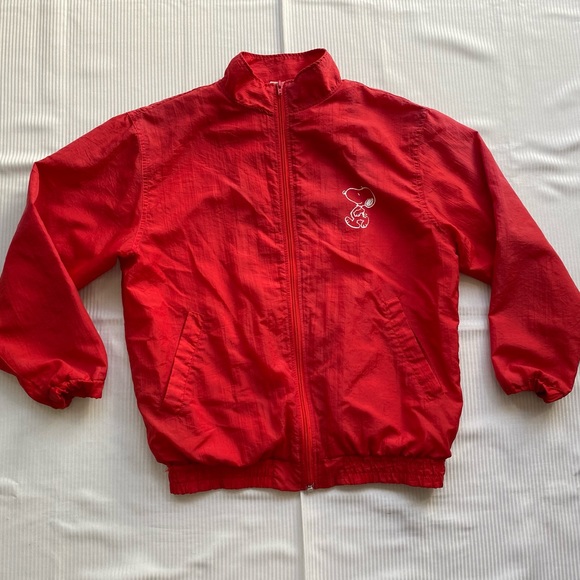 Vintage Peanuts Snoopy 70s 80’s Windbreaker Jacket